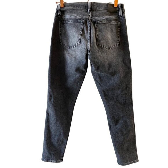 Anine Bing Jax Jean Size 27 Vintage Gray Low Rise Ankle Length Skinny Zipper - Picture 2 of 7